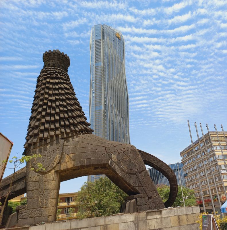 Addis Ababa Private Tour - Lion of Judah Statue 