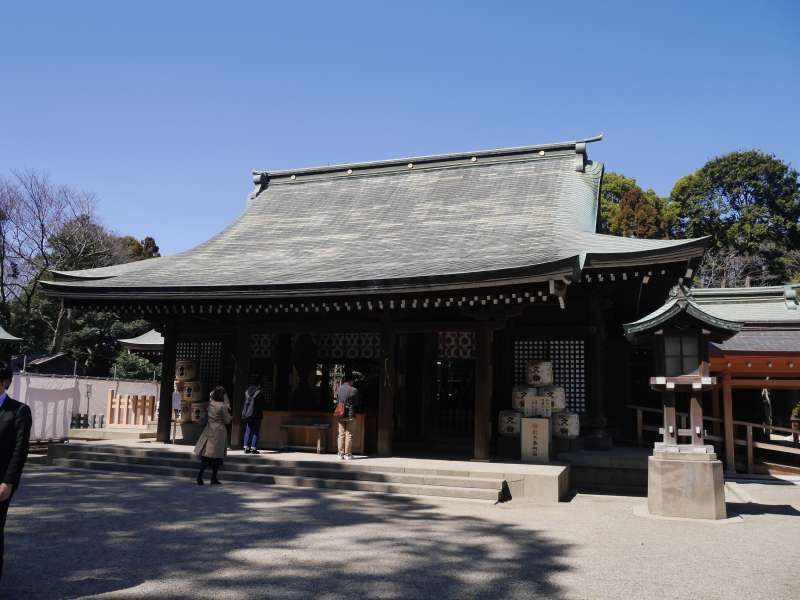 Saitama Private Tour - Hall of Worship, Hikawa Shrine