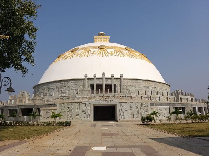 Hyderabad Private Tour - Stupa Model cum Meditation Hall