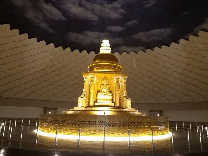 Hyderabad Private Tour - Medtitaion Hall - Buddha vanam