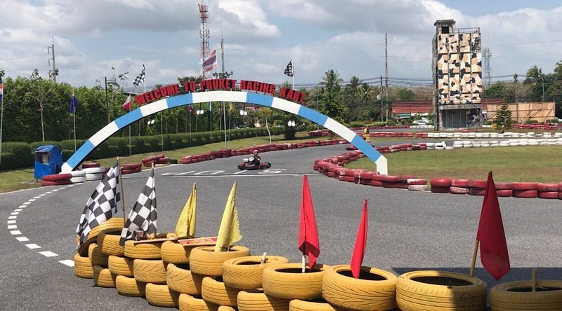 Phuket Private Tour - 18.	Go Kart Track