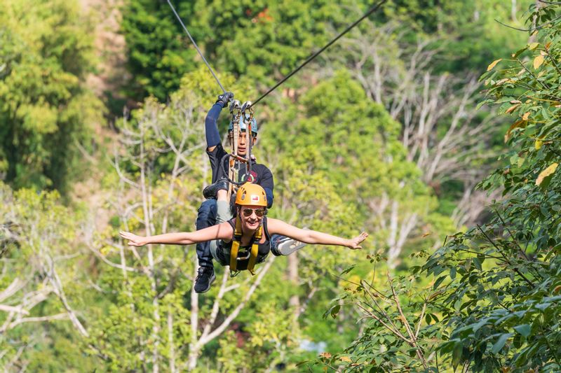 Phuket Private Tour - 20.	Zip Line