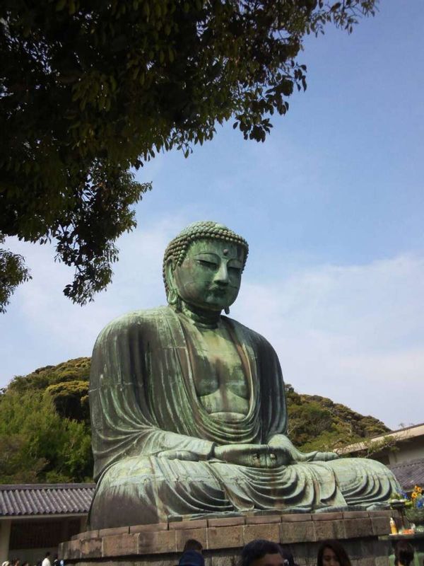 Kamakura Private Tour - The most famous and popular attraction,the Great Budda.
He's so handsome,isn't he?
