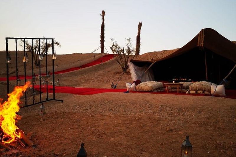 Marrakech Private Tour - Berber tent 