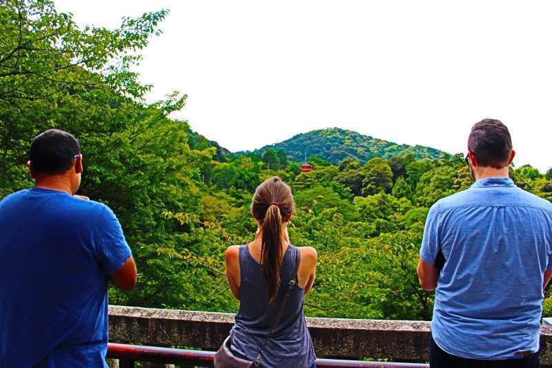 Kyoto Private Tour - Kiyomizu temple. Enjoy the view.