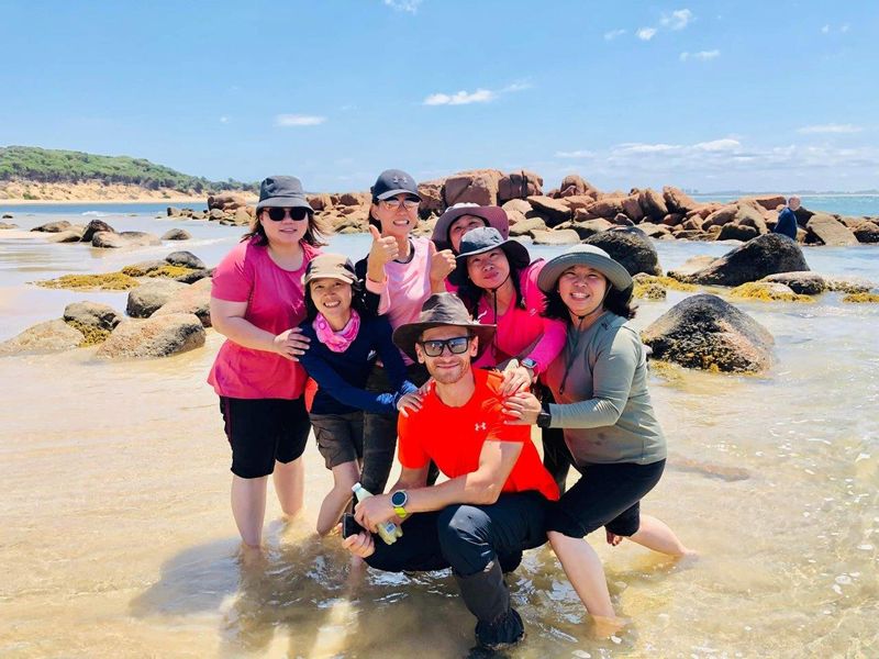 Melbourne Private Tour - Fun with our hiking group