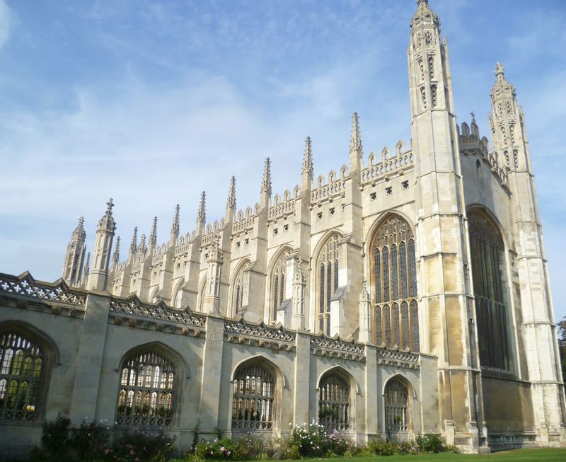 Cambridge Private Tour - King's College Chapel as seen from King's Parade 