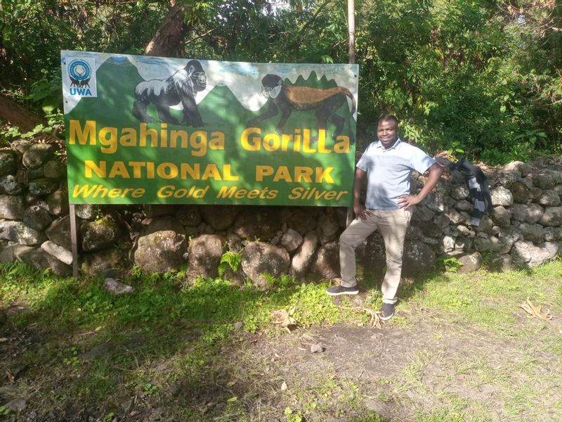 Kampala Private Tour - At the one of the national parks.