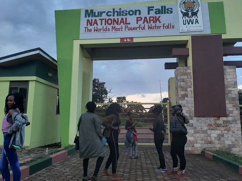 Kampala Private Tour - Murchison Falls National Park main gate