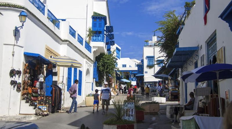 Tunis Private Tour - Sidi bou said street 