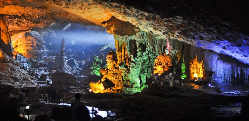 Hanoi Private Tour - cave in halong