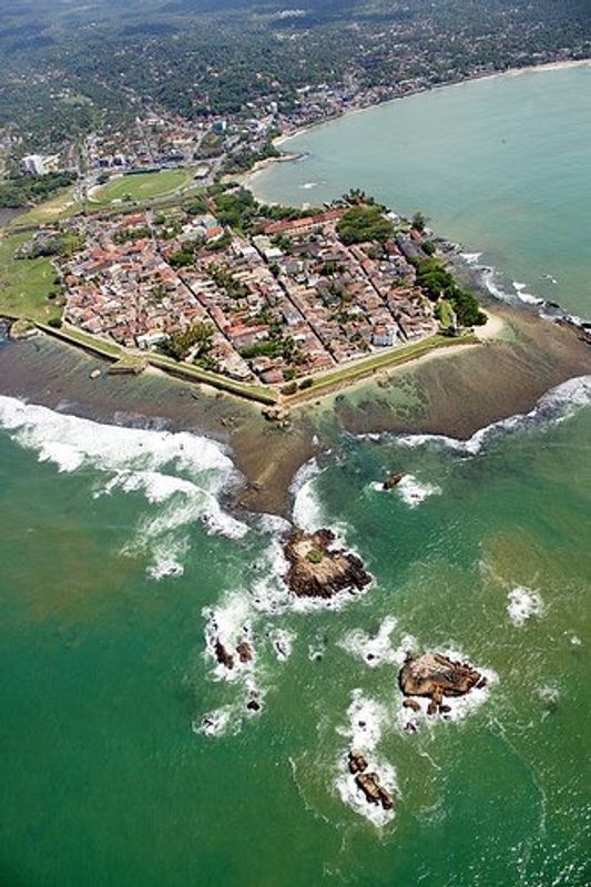 Galle Private Tour - Galle  fort on birds eye 