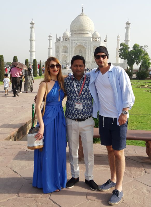 Delhi Private Tour - Tour of Taj Mahal to Greek Clients.