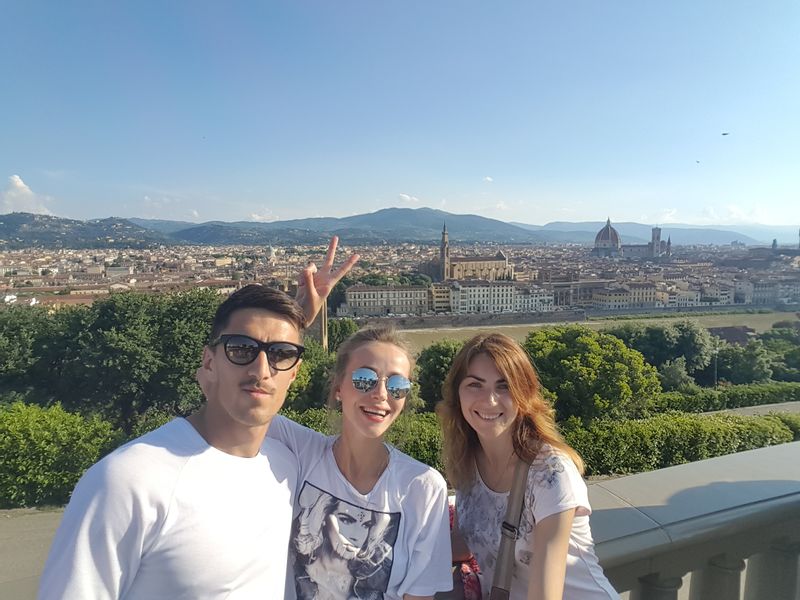 Florence Private Tour - Overview over the City from Piazzale Michelangelo