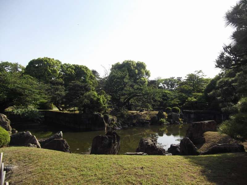 Kyoto Private Tour - Ninomaru Garden in Nijo-jo Castle, a creation of a master garden designer.