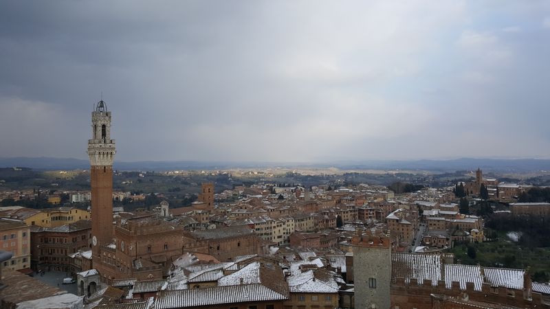 Florence Private Tour - The view other the city from old facade.