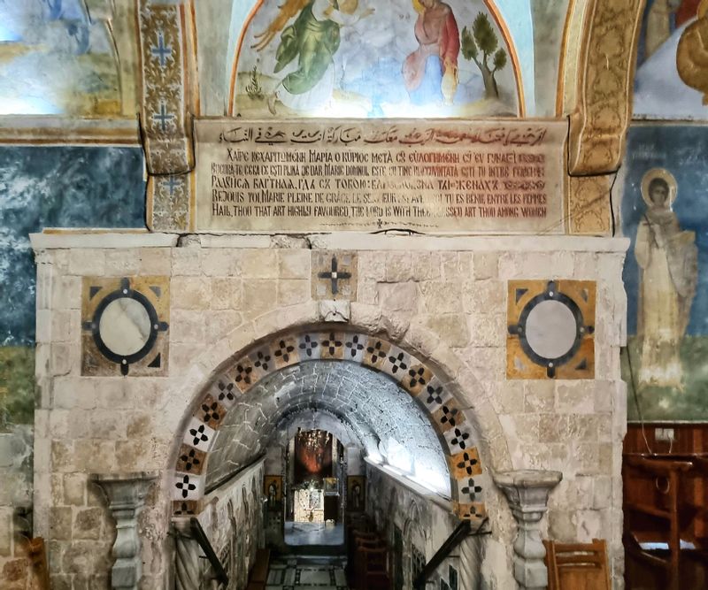 Galilee Private Tour - Mary's Well under the St. Gabriel Church