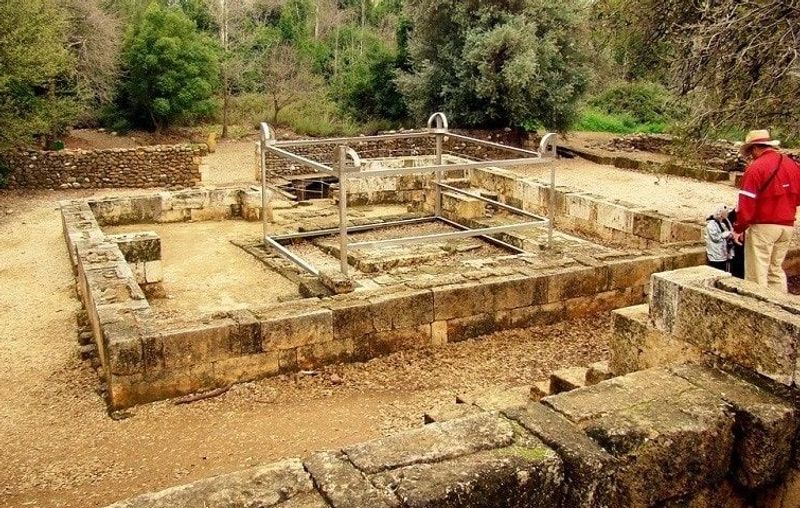 Galilee Private Tour - Istaelite Altar at Dan (photo courtesy of the Madain Project)