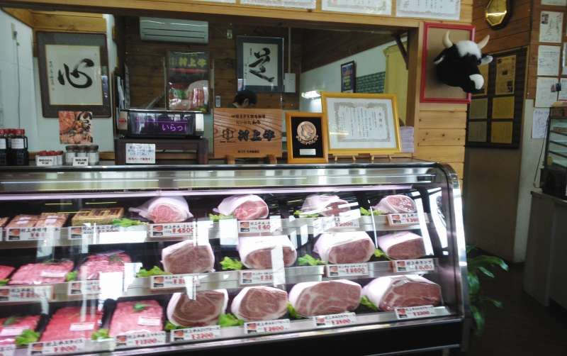 Niigata Private Tour - Inside of Yamashin, shop and restaurant of Murakami beef.