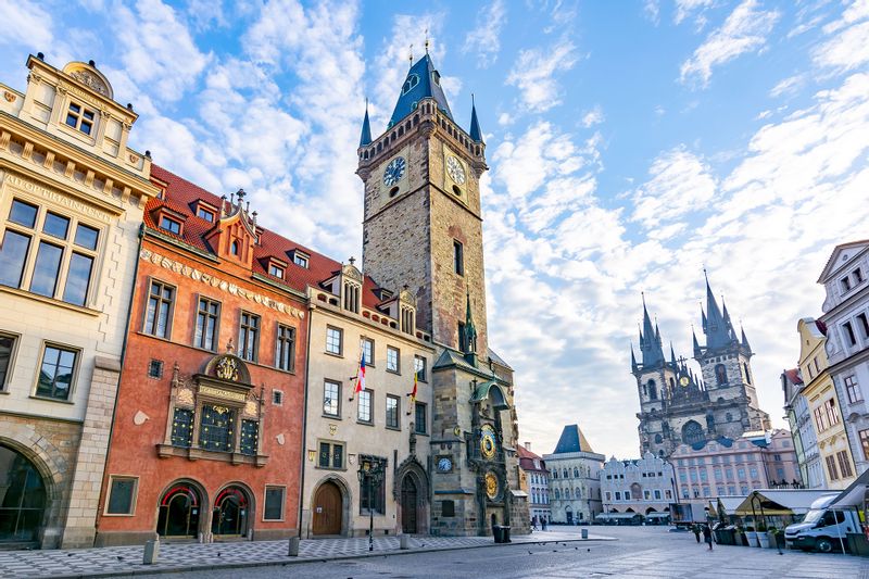 Prague Private Tour - Old Town square - town hall of Old Town