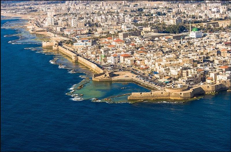 Galilee Private Tour - Acre - Aerial View 