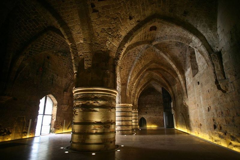 Galilee Private Tour - Acre - Hospitalar Fortress Cafeteria 