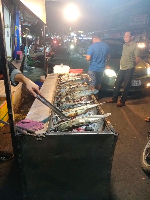 Siem Reap Private Tour - Local grilled fish