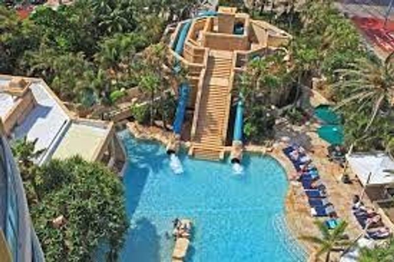 Gauteng Private Tour - Water slide in Sun City 