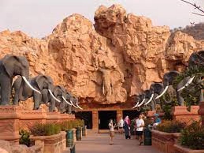 Gauteng Private Tour -  entertainment area in Sun City 