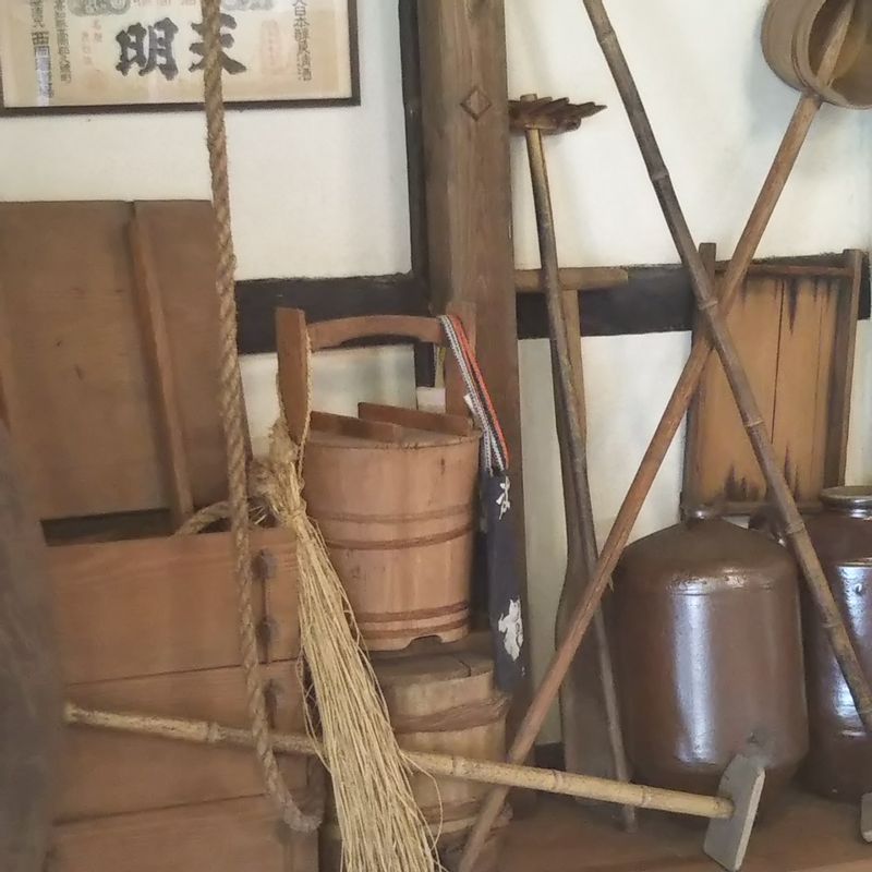 Kochi Private Tour - Some tools to make sake at Nishioka Sake Brewery, Kochi’s oldest sake brewery