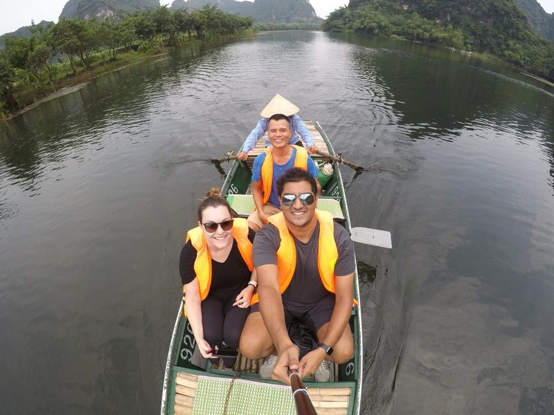 Hanoi Private Tour - On the boat trip 