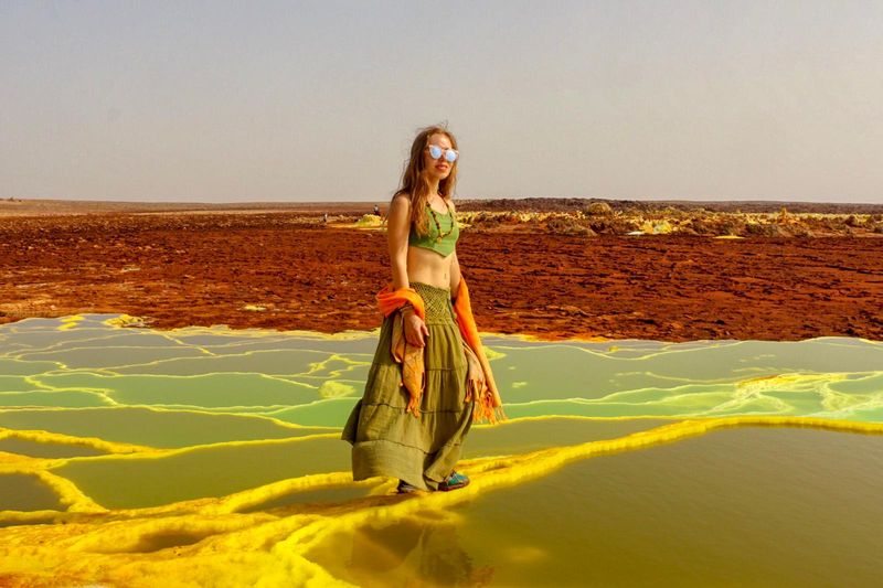 Southern Ethiopia Private Tour - Dallol colorful landscape in Afar region Northeast of Ethiopia.