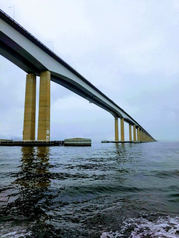 Rio de Janeiro Private Tour - Under the Rio-Niteroi Bridge.