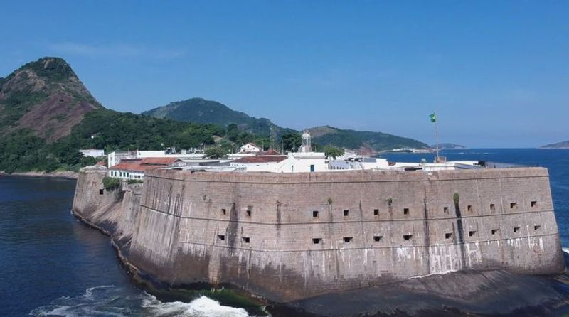 Rio de Janeiro Private Tour - Fortress of Santa Cruz, at the entrance of the Guanabara Bay.