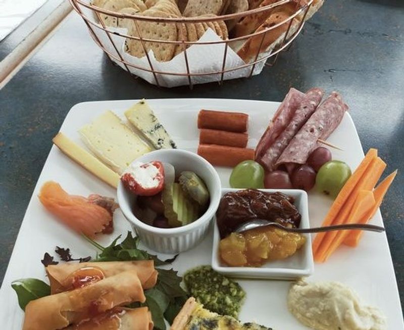 Christchurch Private Tour - The winery platter for 1 at Torlesse