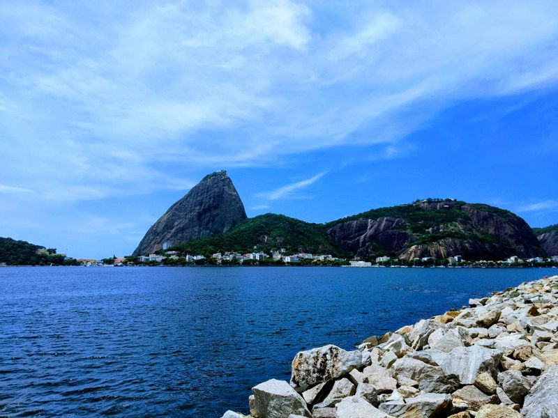 Rio de Janeiro Private Tour - The Bay view from the Flamengo Park.