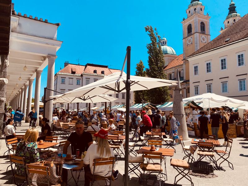 Ljubljana Private Tour - Local market 