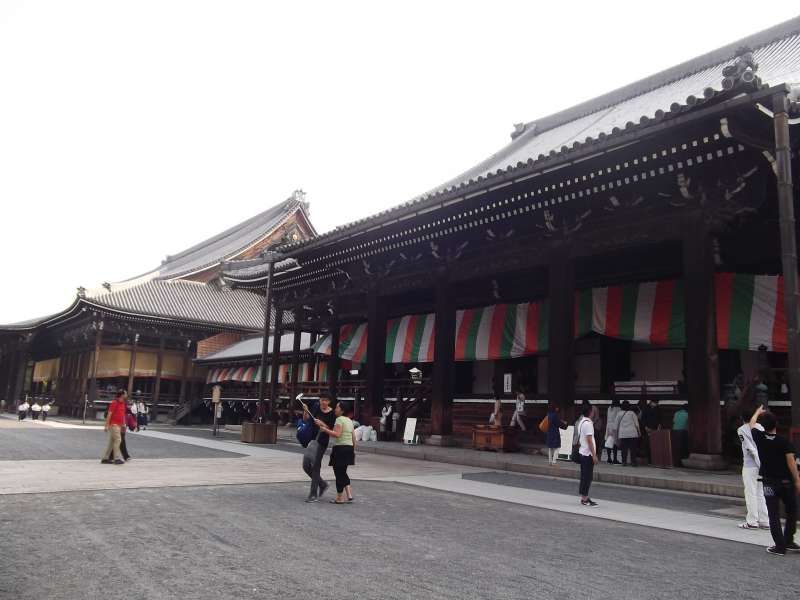 Kyoto Private Tour - "Amidado" Hall of Nishi-Honganji temple.