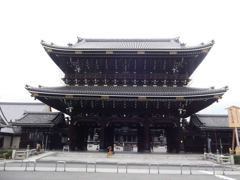 Kyoto Private Tour - Main gate of Higashi-Honganji temple.