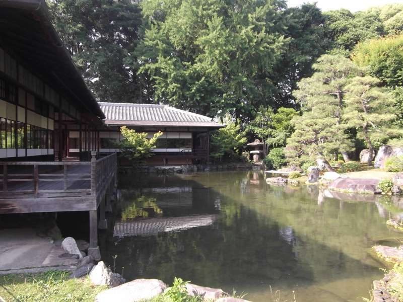 Kyoto Private Tour - "Tekisuiken" studio of Shoseien Garden.