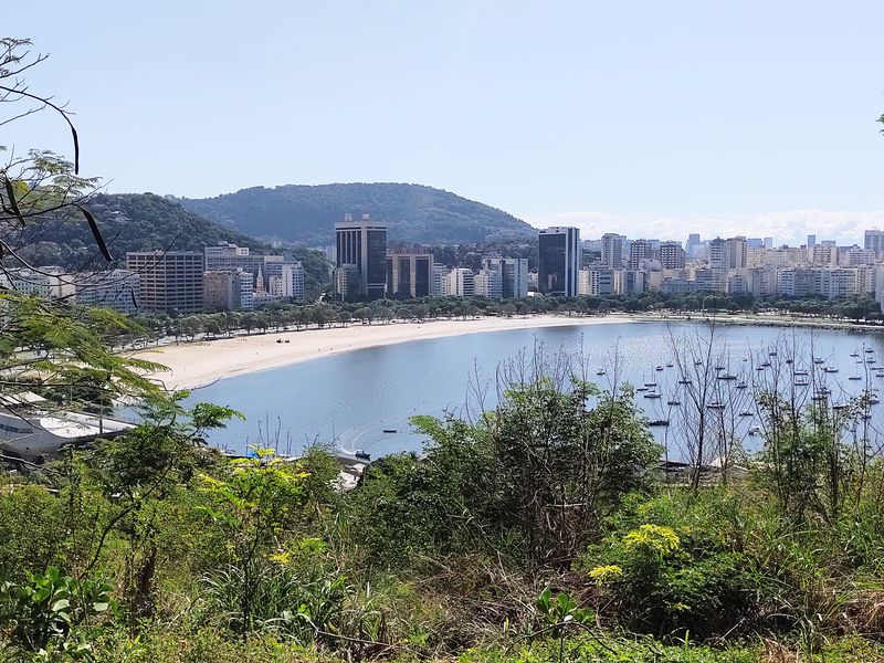 Rio de Janeiro Private Tour - The Botafogo Beach from the Pasmado Hill.