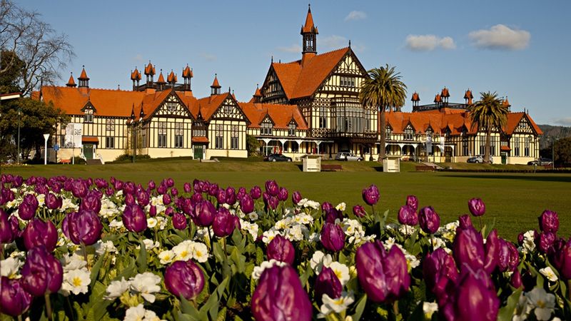 Bay of Plenty Private Tour - Rotorua: An architechural gem The Old "Spa Bathhouse"