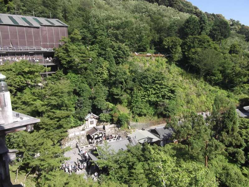 Kyoto Private Tour - View from the 12-meter-high platform of Kiyomizu-dera temple.