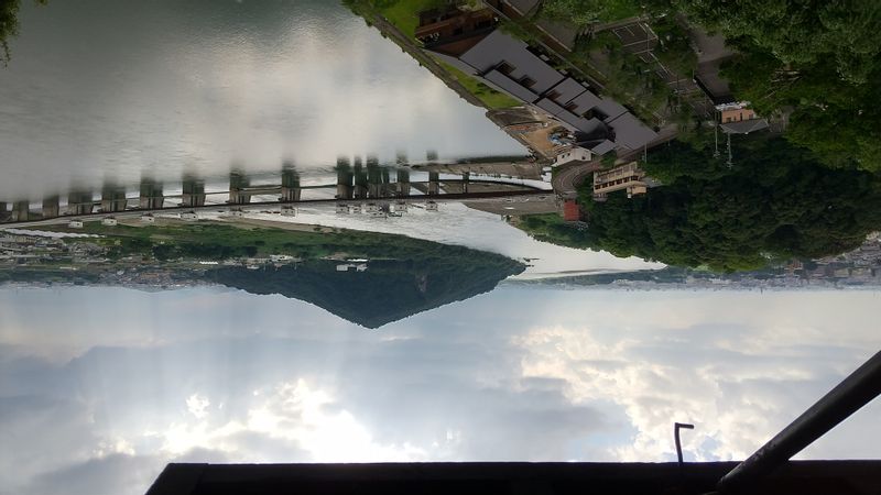 Aichi Private Tour - Panoramic view from the veranda of the castle