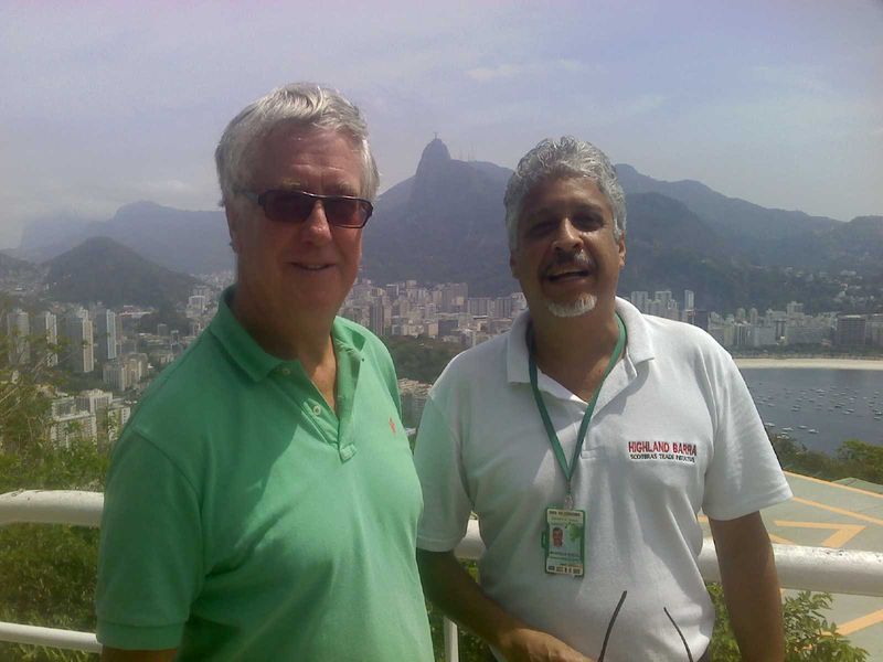 Rio de Janeiro Private Tour - VIP Private services.
(Photo:British former Minister Mr.Michael Fallon).