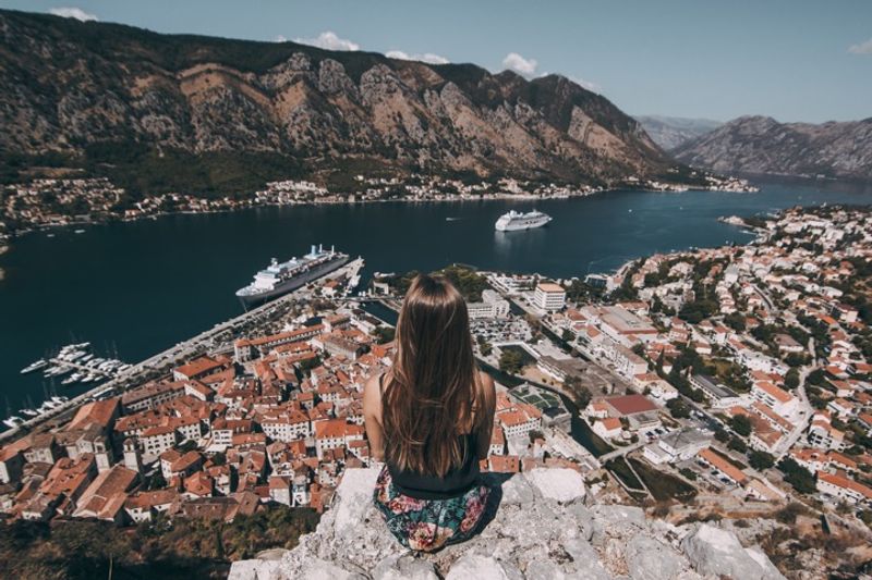 Kotor Private Tour - Kotor from above