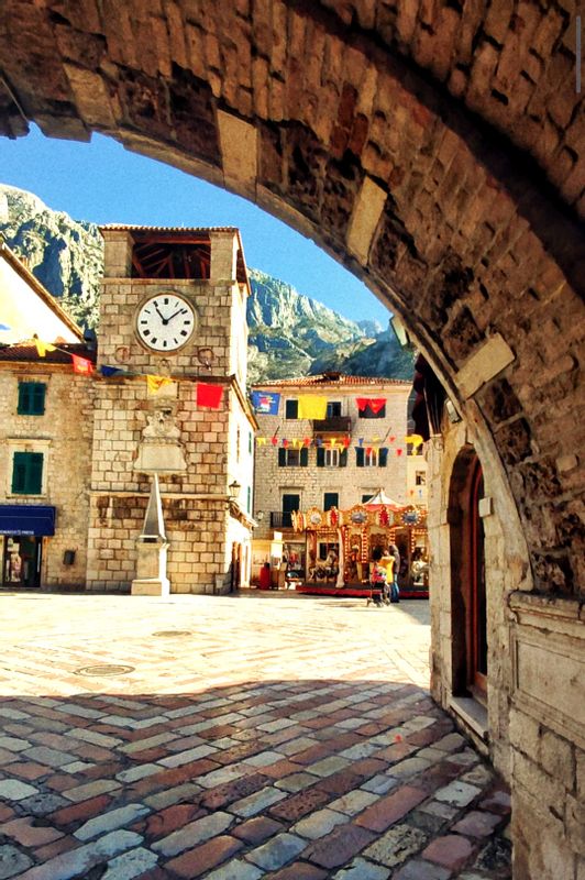 Kotor Private Tour - Clock tower 