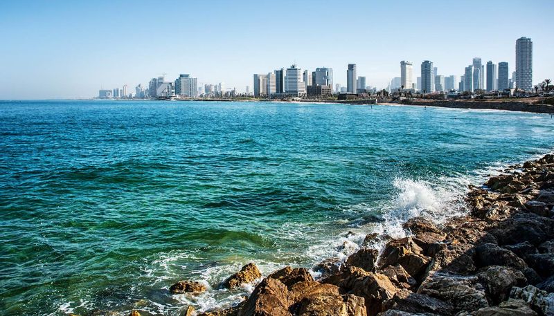 Tel Aviv Private Tour - Tel Aviv from the coast.