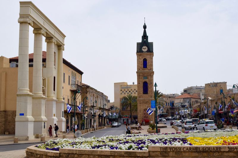 Tel Aviv Private Tour - Clock Tower and meeting point.