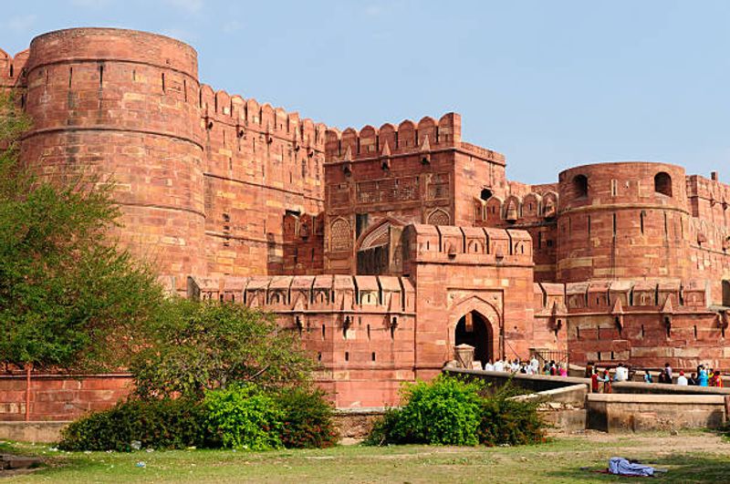 Delhi Private Tour - Agra Fort outside view